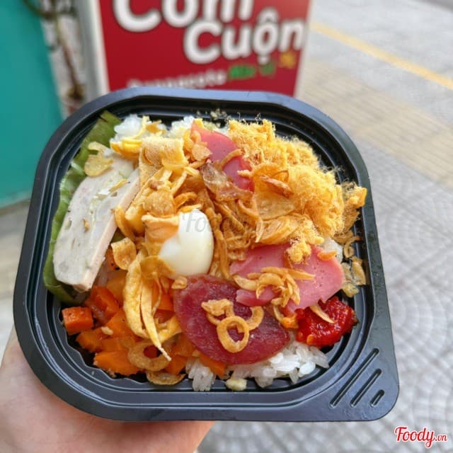 Xôi mặn thập cẩm phần nhỏ