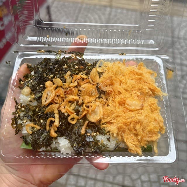 Xôi rong biển chà bông